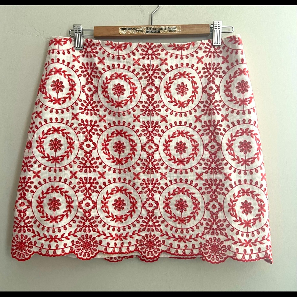 Eyelet Skirt